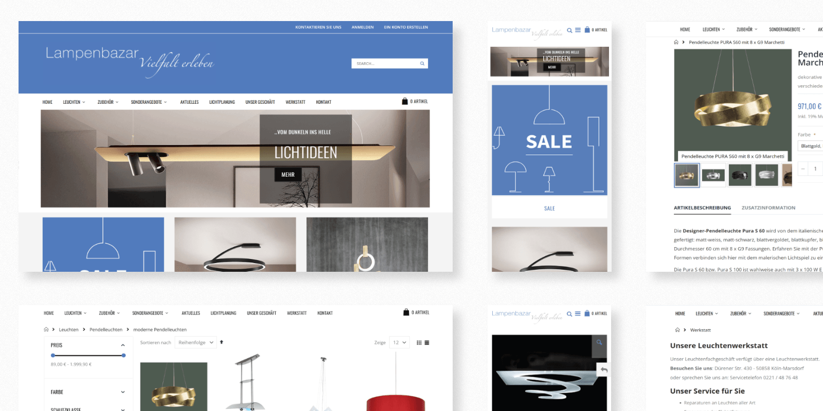 Lampenbazar Online Shop